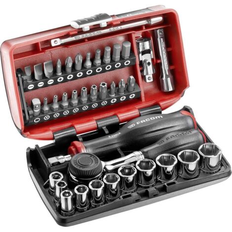 Set di chiavi a bussola da 1/4'' 38 strumenti FACOM R.360NANOPB