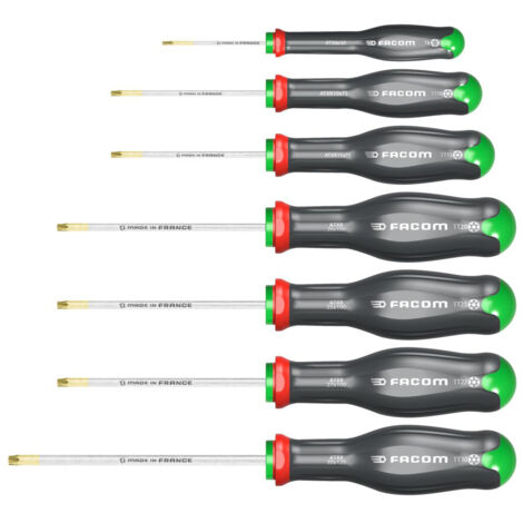 Set di 7 cacciaviti PROTWIST Tamper Torx FACOM ATXR.J7PB
