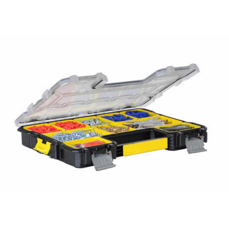 Organizzatore - Impermeabile - 64mm - 10 Scomparti Rimovibili - FATMAX - STANLEY, 1-97-519
