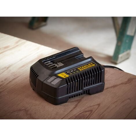 Caricabatterie STANLEY FATMAX SFMCB14-QW Compatibile con tutte le batterie da 18 V 4 Ah della nuova generazione V20