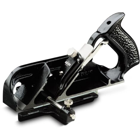 Rabot Feuilleret - Guillaume 78 - Finitura Laccata Nera - Lama 38 x 254 mm - STANLEY, 1-12-078