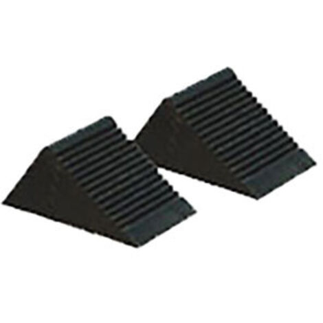 KSTOOLS Coppia di calzari in gomma per ruote VL 105 x 75 x 75 mm - 160.0382