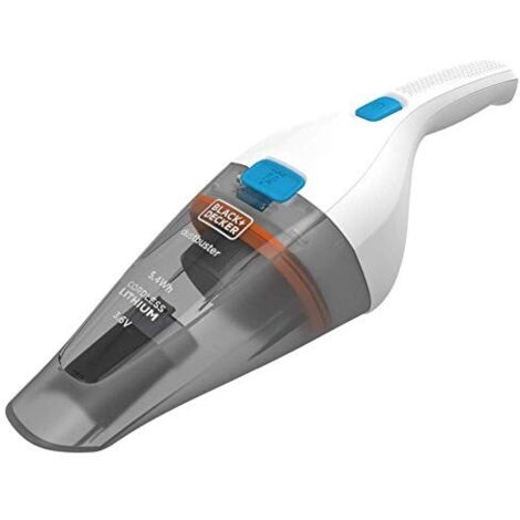 BLACK+DECKER Aspirapolvere a Mano Dustbuster - 3,6V 1,5 Ah Bianco NVC115JL-QW
