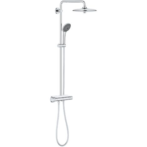 Grohe Vitalio Joy - Set doccia 260 termostatico, 3 getti, cromo 26403001