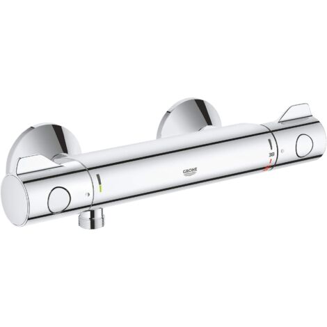 Grohe 34562000 Grohtherm 800-Miscelatore termostatico per Doccia, Argento (Chrome/Argent)