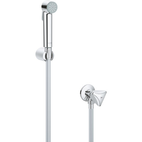 Grohe Tempesta-F - Rubinetto di erogazione a muro con doccetta bidet, cromato 27514001