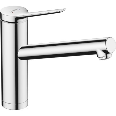 HANSGROHE Zesis M33 Miscelatore cucina 160, installazione davanti a una finestra, 1 getto cromato 74805000 (1/4)