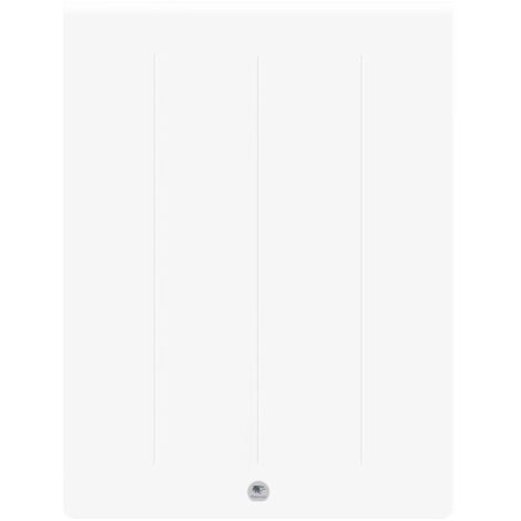 THERMOR Radiatore a calore dolce connesso Kenya 4 orizzontale 750W Bianco