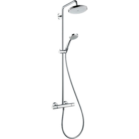HANSGROHE Colonna doccia Croma 220 1 getto EcoSmart con miscelatore termostatico 27188000