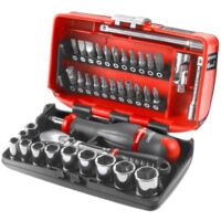 Kit di chiavi a bussola metrico 1/4 (6.3 mm) 38 parti Facom RL.NANO1