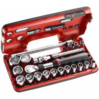 Set di chiavi a bussola estensibile 1/2 - 21 pezzi FACOM SXL.DBOX1PB