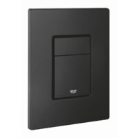 Grohe Even, placca di comando a due tasti, tecnologia anti-impronta, nero opaco 38966KF0