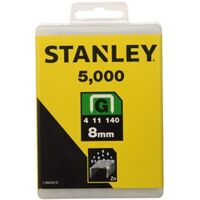 STANLEY - Scatola da 5000 graffette di tipo G -1-TRA705-5T - Graffette da 8mm 5/16" tipo G