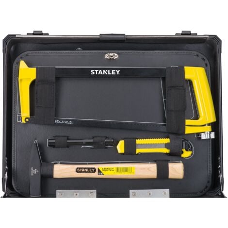 STANLEY STMT98109-1 Maletín de servicio de 142 piezas - 4 solapas accesibles que contienen las herramientas esenciales