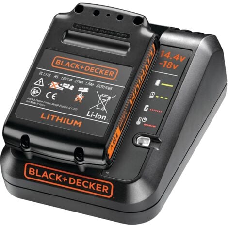 Cargador de 1 A para baterías de 18 V y 14,4 V BDC1A-QW