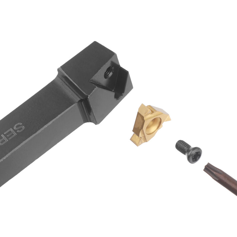 Akozon Utensile Troncatore Pour Tornio Tool Ehr1212-3 Portautensili Di Tornitura Scanalati E Scanalati Separati, Portautensili