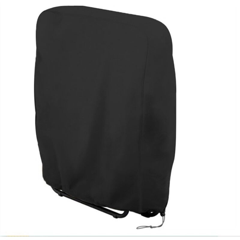 Udbrud Housse Chaise Jardin Noire - Protection Impermeable Transat Pliante Oxford Anti-UV