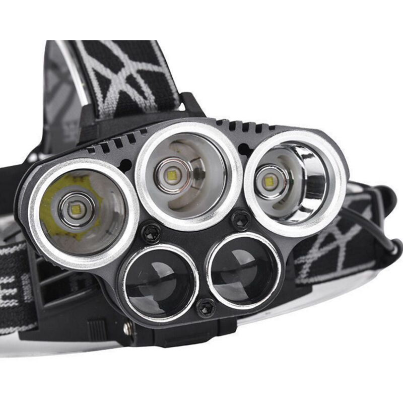 Lampe Frontale , Rechargeable 1200mAh Étanche XPE COB LED Lampe Frontale Pour Adultes Enfants, Lecture, Camping, Randonnée, Pêche, Grenier Et Sous-sol,LAOA