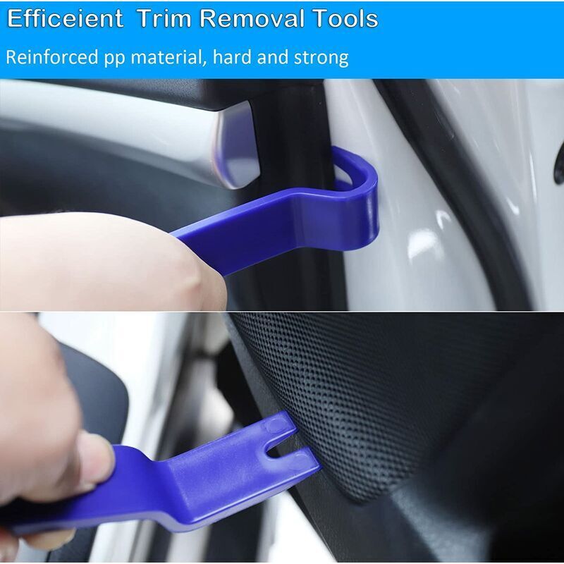 Kit De 4 Outils De Démontage Intérieur Voiture KYLOS - Pour Panneaux, Tableau De Bord, Radio