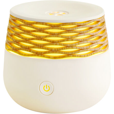 LTS FAFA Appareils ménagers Mini humidificateur d'air à diffuseur de flamme  télécommandé