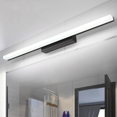 TONCHEAN Applique de salle de bain lampe frontale pour miroir à LED lampe d'intérieur pour salle de bain 40CM 9w