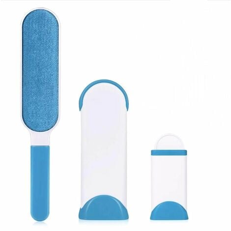 TONCHEAN Brosse anti-poils et carde pour chien,Anti-poils brosse pour animal domestique - Brosse de nettoyage magique réutilisable pour enlever les poils d’animaux de compagnie avec Auto-nettoyage ret