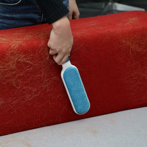 TONCHEAN Brosse anti-poils et carde pour chien,Anti-poils brosse pour animal domestique - Brosse de nettoyage magique réutilisable pour enlever les poils d’animaux de compagnie avec Auto-nettoyage ret
