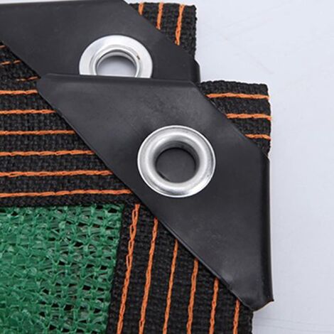 Filet D'Ombre Jardin 3x3m - 70% D'Ombre, Résistant UV - Avec Œillets Pour Serre, Terrasse, Protection Plantes