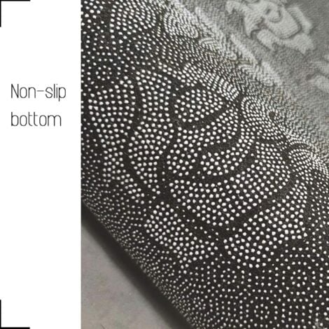 Tapis Cuisine Devant evier Tapis de Couloir Lavable antiderapant Long Absorbant Moderne Motifs Géométriques Tapis de Salon Chambre pour Les Chambres Jeunes Adulte Fille Garcon Rouge 40x60cm