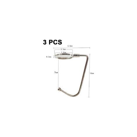 Crochet Réglable Sans Perçage Pour Manteau De Cheminée - Support 9 Kg, Fer - Pour Suspendre Guirlandes, Décorations Noël, Chaussettes (réglable 1.3 à 21.6 Cm)