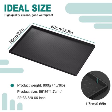 Tapis Silicone Imperméable Pour Sous évier - Protection Bac égouttoire Cuisine Et Salle De Bain