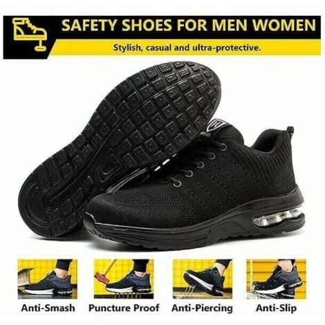 Chaussures de Securité Hommes Femmes Legere Basket de Securite