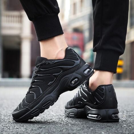 Baskets de Sécurité Femme Chaussure de Securite Légères S1 Confortable Chaussures de Travail à Embout Acier noir 40