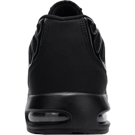 Baskets de Sécurité Femme Chaussure de Securite Légères S1 Confortable Chaussures de Travail à Embout Acier noir 40