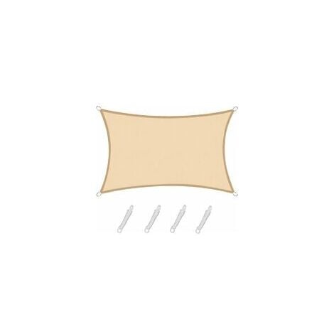 Voile D'ombrage Imperméable Pour Extérieur Jardin Terrasse Fête Auvent