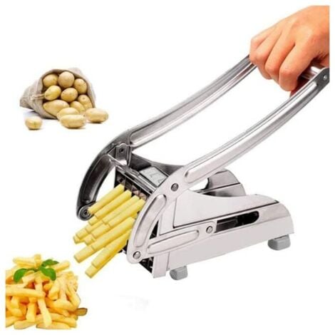 Accessoire de rangement pour cuisineCoupe-frites professionnel en acier inoxydable pour pommes de terre et légumes pour usage domestique et commercial