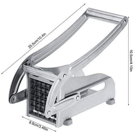Accessoire de rangement pour cuisineCoupe-frites professionnel en acier inoxydable pour pommes de terre et légumes pour usage domestique et commercial