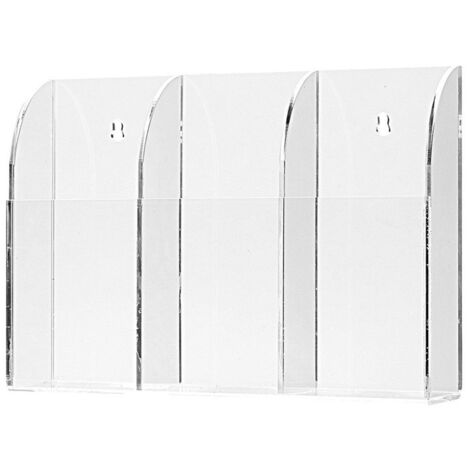 Support De Télécommande Transparent, Simple Grille En Acrylique, Support Mural Pour Télécommande
