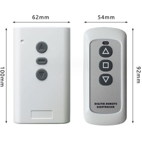 Contrôleur Moteur Pour Rideaux/écrans électriques - Télécommande 433MHz - 220V AC - Jusqu'à 500W - Installation Facile