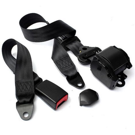 Ceinture de sécurité du conducteur de voiture trois points rétractable automatique roll bus camion trois points ceinture de sécurité ceinture de sécurité 4.8cm 3.8m