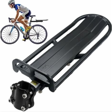 Vélo Porte Bagage, Universel Réglable Porte-Bagage Transporteur Bicyclette Accessoires Serrage Rapide Support Vélo Racks