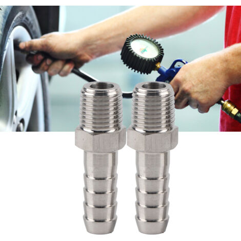 Huybaa Kraftstoffleitung Schnellverbinder 2er Set - 7,89-8mm Für Auto Benzinschläuche