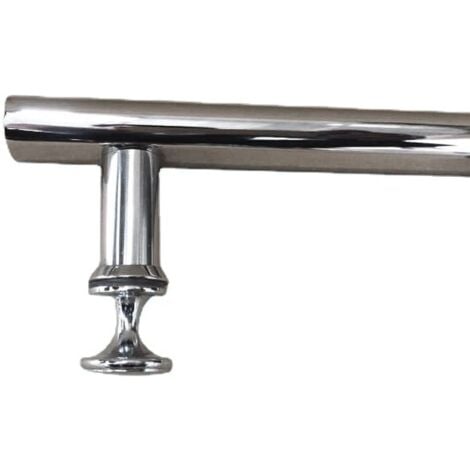 Poignée de meuble-Lot de 2 Poignée de porte de douche chromé de 145 mm (14,5 cm), trou à trou