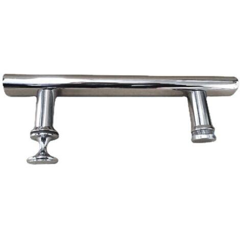 Poignée de meuble-Lot de 2 Poignée de porte de douche chromé de 145 mm (14,5 cm), trou à trou