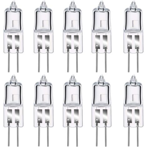 LedWekei Ampoules halogènes G4, ampoule 6 V 30 W, ampoule à capsule