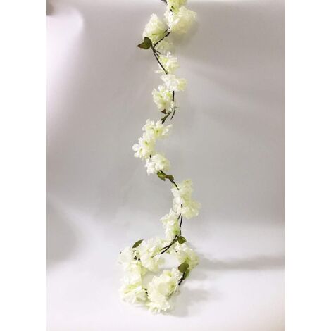 Guirlandes De Fleurs De Cerisier Artificielles,2 Pièces 1,8 Mètres