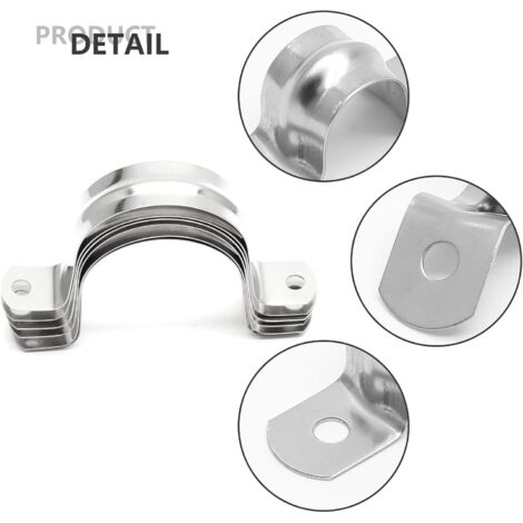 Ulisem Collier de serrage en acier inoxydable de type U, collier de Ulisem Collier de serrage en acier inoxydable de type U, collier de