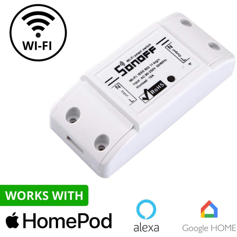 SONOFF - Interruttore intelligente WIFI e 433 MHz - 4 canali