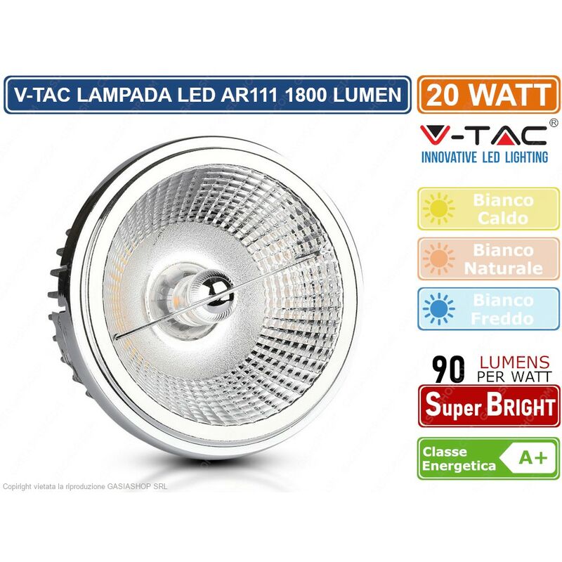 Lampadina Sfera Led VTac E14 7 Watt 4000K 864