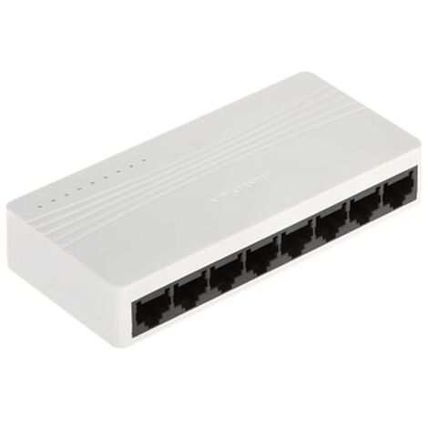 HIKVISION HUB DI RETE SWITCH ETHERNET 8 PORTE 10 / 100 MBPS DS-3E0108D-E